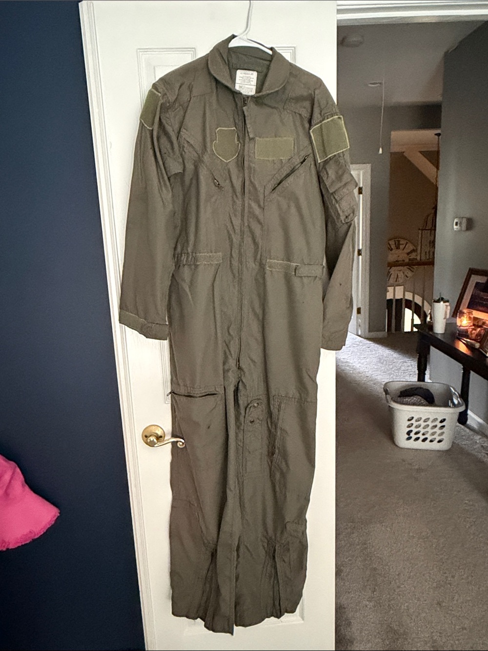 Authentic Air Force Men's Olive Green Flight-Style